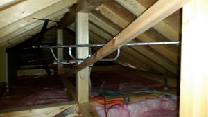 地デジアンテナ工事