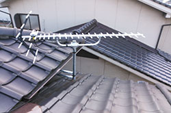 地デジアンテナ工事