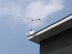 地デジアンテナ工事