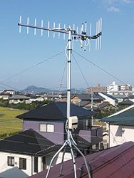 地デジアンテナ工事