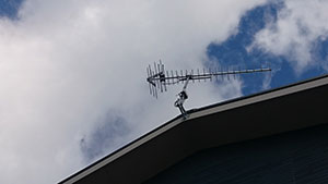 飯塚の嘉麻市で地デジアンテナ工事