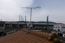 地デジアンテナ工事