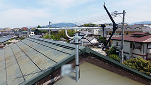 福岡地デジアンテナ取り付け