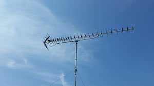 地デジアンテナ工事