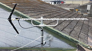 福岡市南区塩原でアンテナ取り付け工事