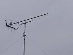 桜井で地デジアンテナ工事