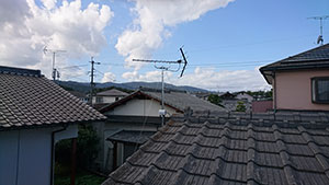 地デジアンテナ工事