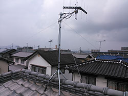 地デジアンテナ工事