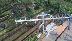 地デジアンテナ工事