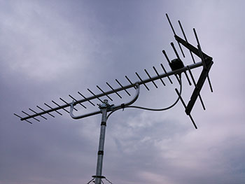 地デジアンテナ工事