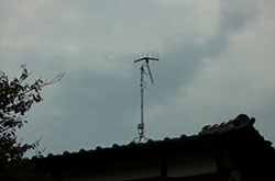 福岡市の早良区でアンテナ取り付け