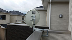 BSアンテナ取り付け