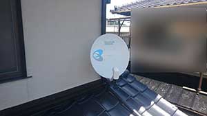 福岡の今津でデザインアンテナ取り付け