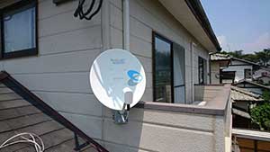 BSの4K,8Kアンテナ取り付け