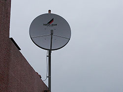 博多区は奈良屋町でBSアンテナ取り付け