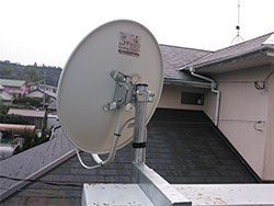 BSアンテナ取り付け