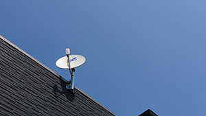 福岡の西区泉でBSアンテナ取り付け