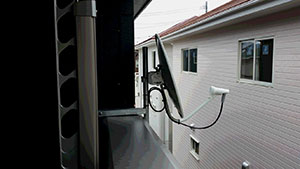 BSの4K,8Kアンテナ取り付け