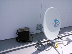 ＢＳアンテナ取り付け工事