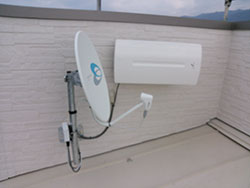 デジタルBSアンテナ取り付け