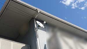 糸島市の師吉から西区は愛宕にBSアンテナ取り付け工事