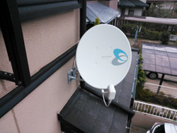 BSアンテナ取り付け