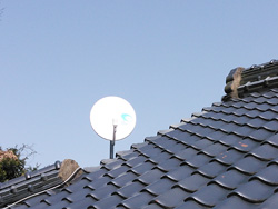 BSアンテナ取り付け