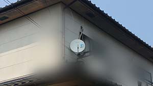 BSアンテナ取り付け