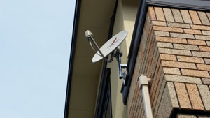 早良区重留BSアンテナ取り付け