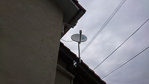 糸島BSアンテナ取り付け