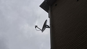 早良区重留BSアンテナ取り付け