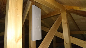 糸島の潤でアンテナ工事