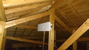 糸島市の二丈は武でアンテナ工事