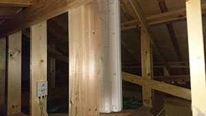 福岡県の糸島でアンテナ工事