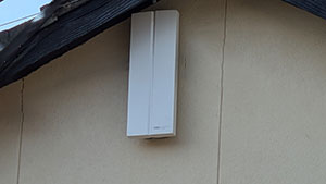 糸島の師吉でアンテナ工事