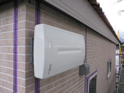 デザインアンテナ取り付け