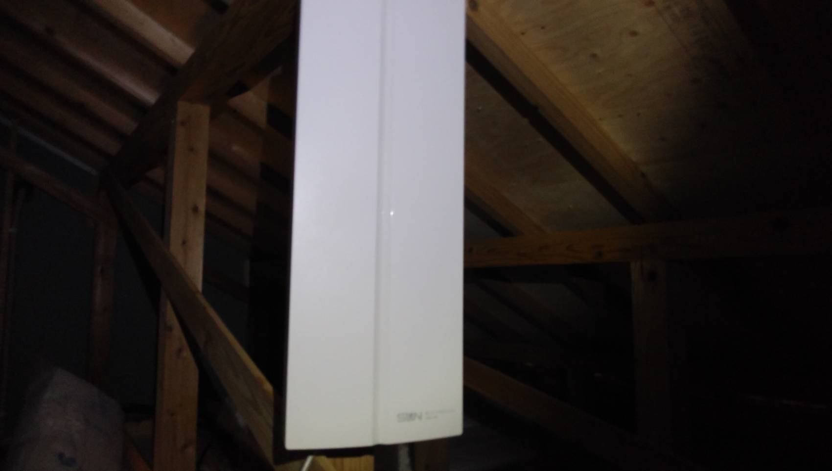 福岡市の茶山でアンテナ取り付け工事