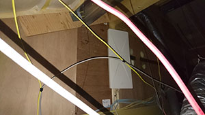 糸島市の前原でアンテナ工事