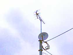 福岡市の早良区は次郎丸でアンテナ取り付け工事