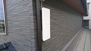 糸島の美咲が丘でアンテナ工事