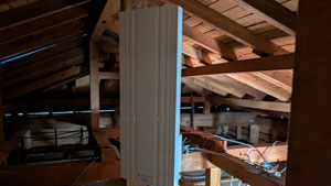 糸島市の波多江でアンテナ工事