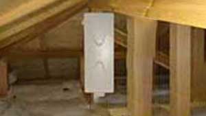 福岡市の西区は生の松原でアンテナ工事