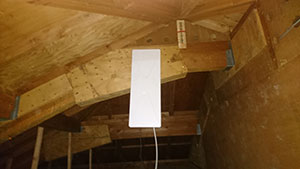 糸島の美咲が丘にザインアンテナ取り付け