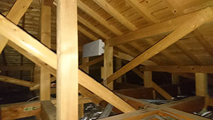 糸島市の前原でアンテナ工事