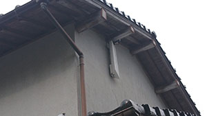 糸島市の二丈の吉井でアンテナ工事