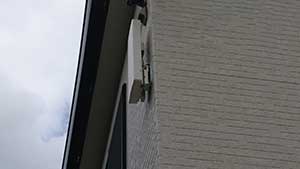 糸島から姪浜にアンテナ工事