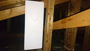 福岡県の糸島でアンテナ工事