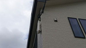 唐津市の浜玉町でデザインアンテナ取り付け