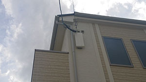 福岡市の香住ケ丘で地デジアンテナ工事