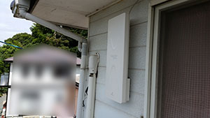 糸島の神在でテレビアンテナ取り付け